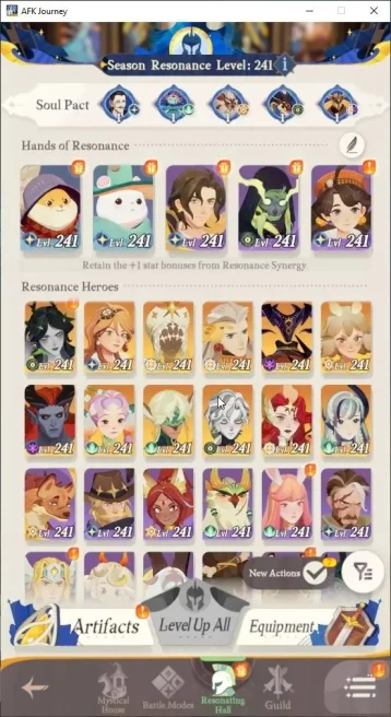 GLOBAL S455|5 Hero Selector|Supreme+ Aurora|2 Legendary [Gwyneth]|27 S Char|119K DM|22 SC 118 EIL 828 IL 99K Arena Coin|AFK786