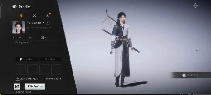 GLOBAL|Lv 5|GS 3676|1 Harmonic Core|Nameless Sword|Anthem of Ages,Leaves of Devotion, Golden Oath|MC Female|Log Netease(WWM1190)