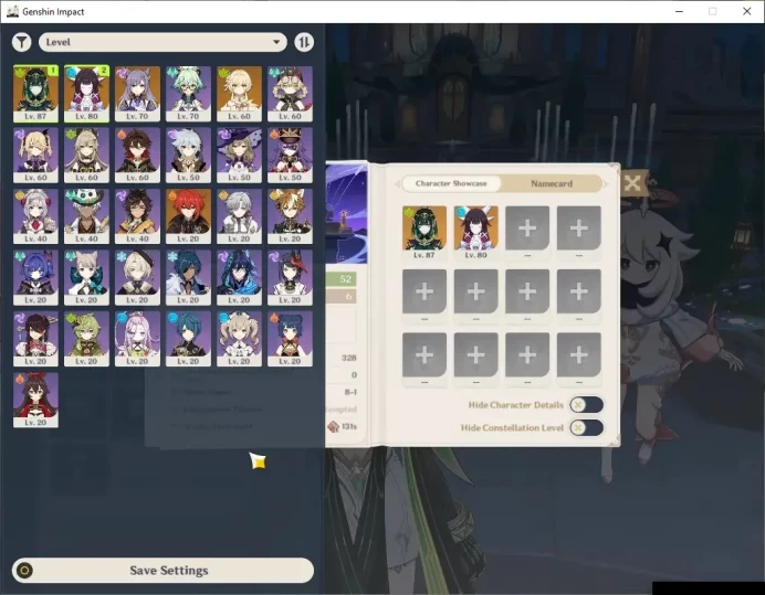 ASIA|AR 52|2 Limited + 2 (*5Weap)|Nefer,Columbina|Athame Artis,Skyward Atlas|Mc Female|Take Mail|(GI6723)