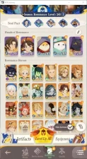 GLOBAL S468|Ready Gacha|7 Hero Selector|29 S Char [13 Aurora Ascend,Gwyneth]|25 Elite|119K DM|39 SC,118 EIL,826 IL,Etc|AFK795