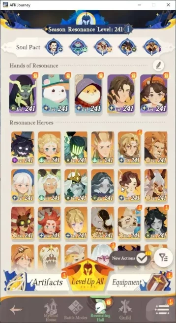 GLOBAL S4660|Ready Gacha|5 Hero Selector|29 S Char[13 Aurora Ascend,Gwyneth]|25 Elite|111K DM|33 SC,125 EIL,852 IL,Etc|AFK794