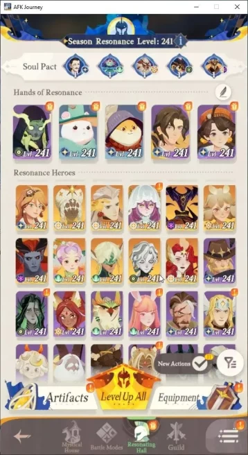 GLOBAL S4660|Ready Gacha|5 Hero Selector|29 S Char[13 Aurora Ascend,Gwyneth]|25 Elite|111K DM|33 SC,125 EIL,852 IL,Etc|AFK794