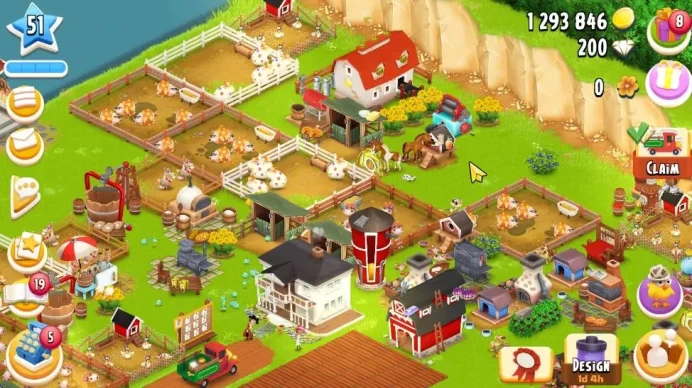 Lvl 51 | Silo Storage 825 + Barn Storage 3050 + 1,2M Coins + 200 Diamonds | CFN ON | Log Supercell ID | Check SS (HYD754)