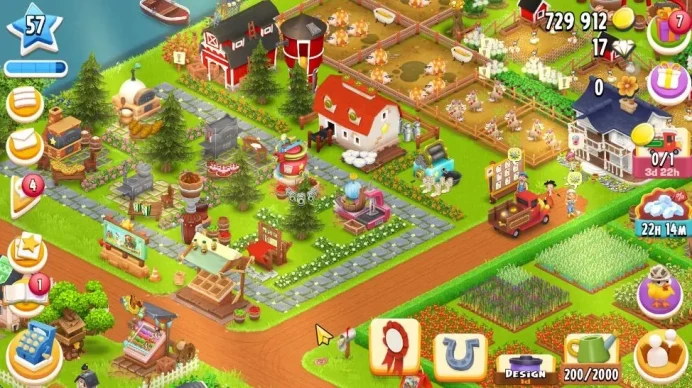 Lvl 57 | Silo Storage 1100 + Barn Storage 3450 | 729K Coin + 17 DM | CFN ON | Log Supercell ID | Check SS (HYD758)