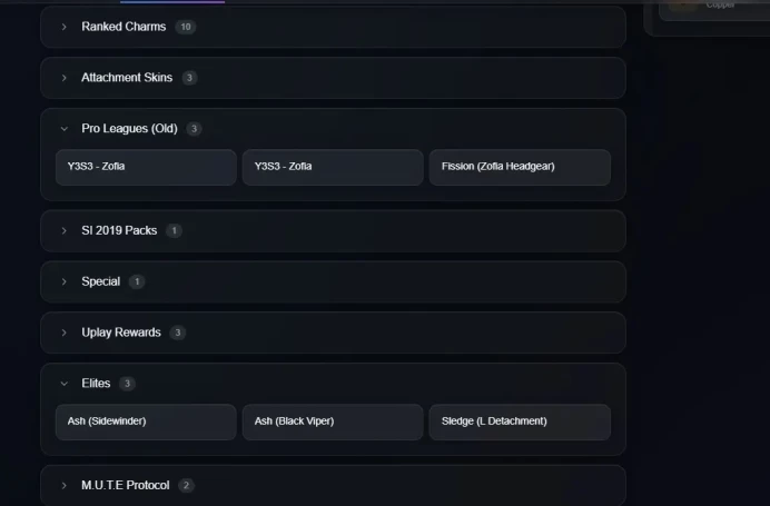 [UPLAY] 143 LVL - 6X BLACK ICES - 12X UNIVERSALS - 8X SEASONALS - 3X ELITES - 42X OUTBREAK - 44 OPERATORS - 50K RENOWN - FA