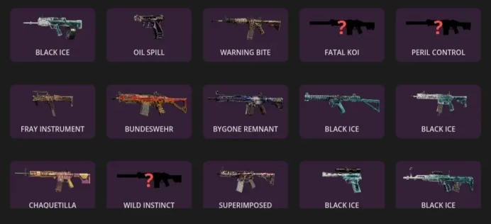 [Code A342] Uplay / Level 106 + 103 Skins / Black Ice 9 / Very Cheap