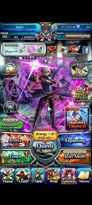 Global|Rank 85|18 Ascend+7 TW|(Inumuta,Chloe,S Chloe,Konpaku,Illya,Kaname,hakurei)+TW,Miki,Orbis,Etc|Lpot 224|Check SS(GS2655)