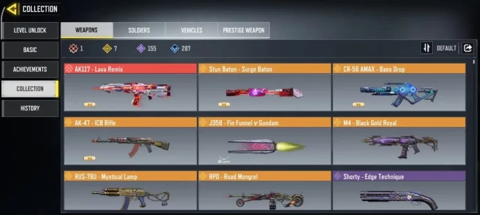 LEVEL 257 { INSTANT DELIVERY }{ 1 Gun Mythic } { 7 Gun legendary } { 155 Gun epics } { 78 Skins } { 32 Dance } { 10 Battle Pass }Only Activision