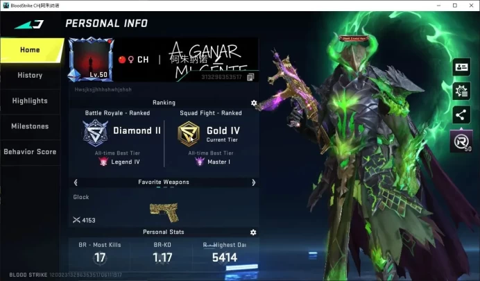 ASIA|ETERNAL VOLT-DeathClaw+Collab BLEACH Byakuya|12 ULTRA[Ran-Maiden,Ethan,M4A1,Glock,INP9,SCAR,Etc]|NetEase|Check SS(BLS4874)