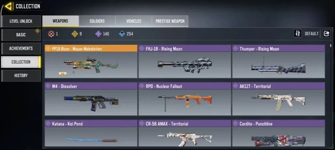 LEVEL 297 { INSTANT DELIVERY }{ 1 Gun Mythic } { 9 Gun legendary } { 146 Gun epics } { 82 Skins } { 30 Dance } {10 Battle Pass }Only Activision 