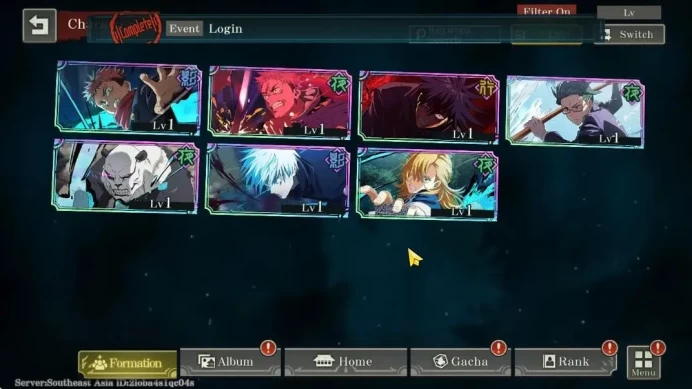 SEA |PR 1|5,7K Cube|7 SSR 2 Limited [0,2-Sec Domain Gojo,AEL Yuji,Strongest Blue Gojo,Kaito Yuki,Etc]|9 SSR Memo|Bilibili|JJK794