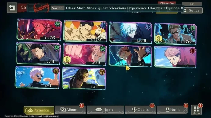 SEA |PR 18|6,2K Cube|10 SSR 2 Limited [0,2-Sec Domain Gojo,AEL Yuji,Strongest Blue Gojo,CEFB Yuji]|19 SSR Memo|Bilibili|JJK793