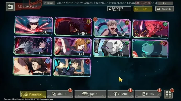SEA |PR 7|3,6K Cube|10 SSR 1 Limited [AEL Yuji,Strongest Gojo,ID Fushiguro,BBR Kamo,Etc]|12 SSR Memo|Bilibili|JJK795