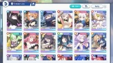 GLOBAL|Lv40|18SSR 11Limit(Sparkla,Otoha,Chitose,Donna,S.LaruT1,FuyukaT1,S.Coronis,Shia,etc)|33SSR Disc|Yostar|TakeMail|(SSR1107)