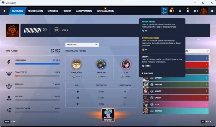 Overwatch 2 / Full Mail Access / see the picture / Please Read Description /DjmlS