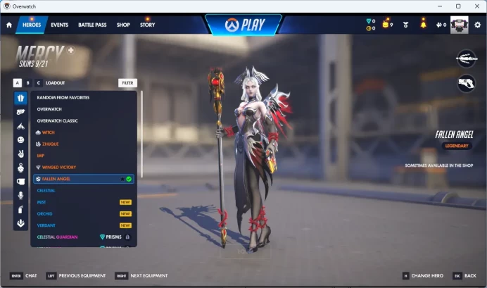 3977 LEGACY COMPETITIVE POINT / 5 Gold Weapons / Full Mail Access / see the picture / Please Read Description / kvzky
