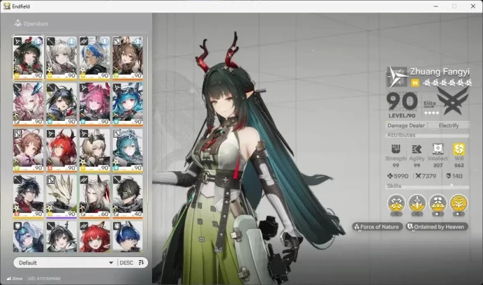 Asia | Lv 60|6 Limit+5 Sign|Limit (Z.Fangyi,Laevatain,Yvonne,Tangtang,Gilberta +Sign), Mi Fu |28635 OBeryl | Check SS AKE501B