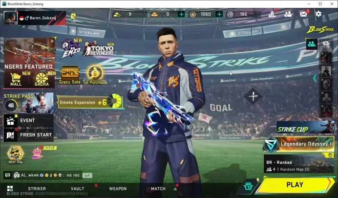 ASIA| Collab TOKRAV JACK-TAKEMICHI+1 ULTRA KRAKEN-PitchStrike|4 Legendary Kala,KAG6,MCX,QBZ95|NetEase|Check SS|BLS4909