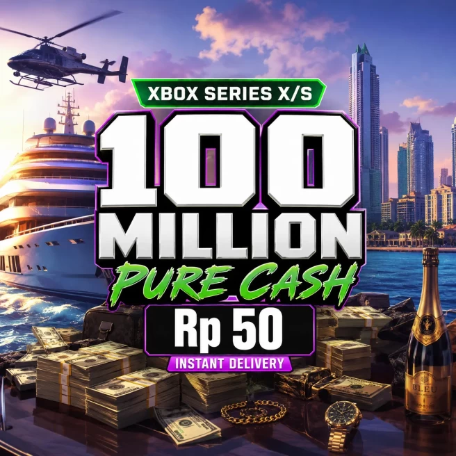 XBOX Series X/S Edition | 50 RP | 100 Million Pure Cash | Full Access Account | Immediate Access | Speedy Delivery | GCLD1404