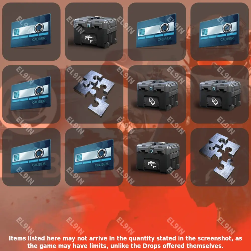 • Caliber • Twitch Drops • Выходные дни 11-14.06.26 [Total 12 Items]