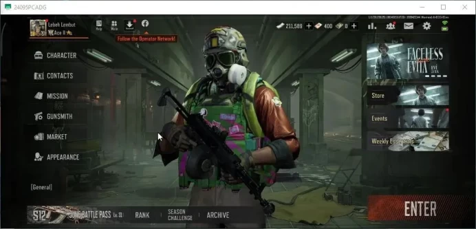 MOBILE|Lv30|SV 129.5M|CV 78.5M|Decree LR-AR1,Koi LR-AR2,SS AX50,M4 Heavy,Battle Machete,PBalaclava|10 Set|CN OFF|Infinite|AB3374
