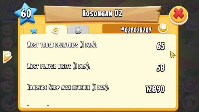 Lvl 60|Barn Storage 4050 + Silo Storage 1050|3,3M Coins, 455 Diamond|Untouch The Town|Supercell ID|Take Email|(HYD765)