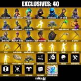 [ALL PLATFORMS] 128 SKINS | WONDER | IKONIK | BLACK KNIGHT | SPARKLE SPECIALIST | MERRY MINT AXE | HONOR GUARD | SCENARIO | GLOW | BLUE SQUIRE