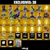 [PC/XBOX] 109 SKINS | OG AERIAL ASSAULT TROOPER BLACK AND GOLD STYLE | SPARKLE SPECIALIST | THE REAPER | BLUE SQUIRE | ROYALE KNIGHT | FLOSS