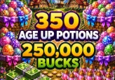 300 pots | 230k Bucks