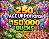 Adopt Me | 250 pots | 190k Bucks