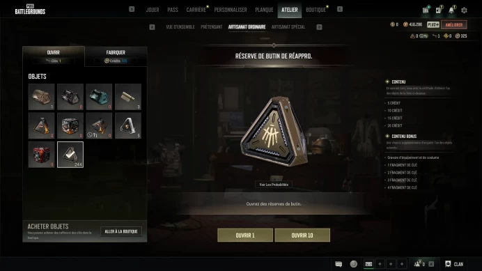 [Code A366] [Epic Game 461 Hours] Level 266 / 416.000 BP + 244 Supply Crates / Very Rare