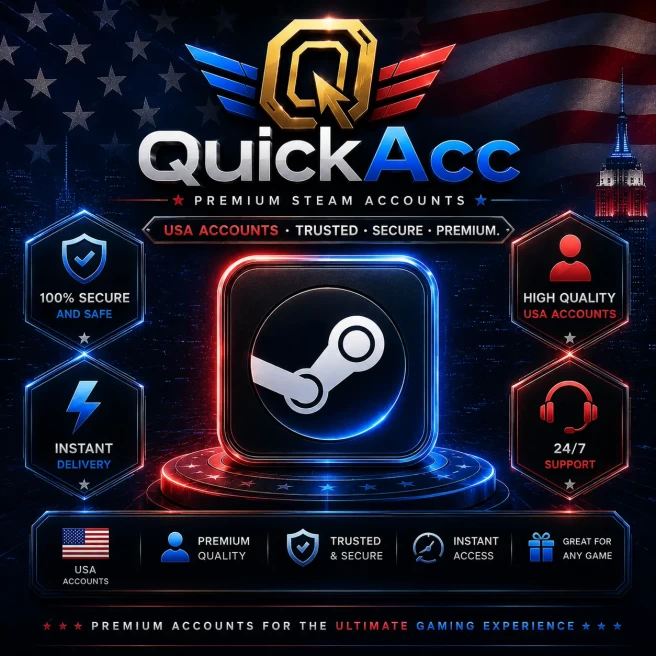 USA - Old Steam Account • Original Email • Full Access • Cheapest Price On Market