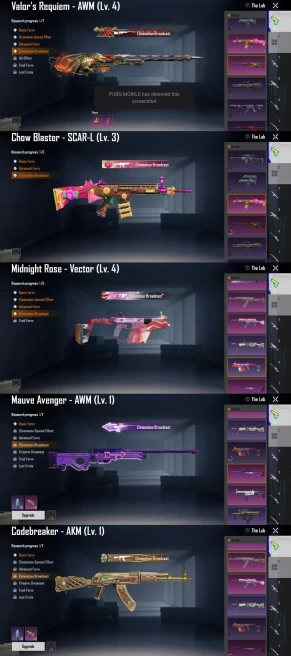 iOS Android - Level 72 - Set The Fool - 21 Upgrade Gun - +6 Kill - Set Rabbit S2 - AWM Valor - 1785