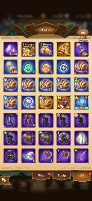 AA51//ACCOUNT WITH 41 / 20m gold / 19,000+ ᴀᴧʍᴀzoʙ / 380 scrolls / ANDROID + IOS
