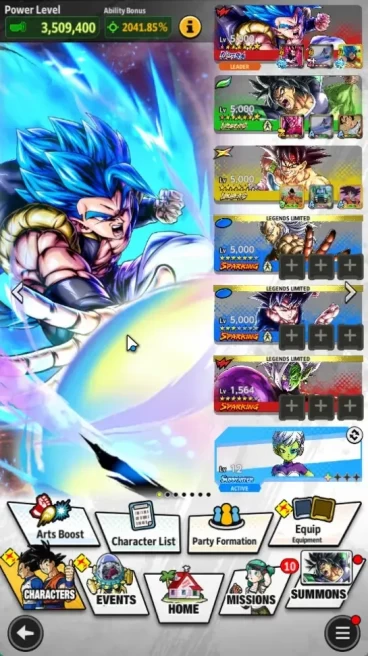 Android | Lvl 157|13.5M Total Power|557 CC|2 LR|2 UL|LR Broly: Fury,Bardock|UR SS Goku,SSGSS Gogeta | Check SS DBL836B
