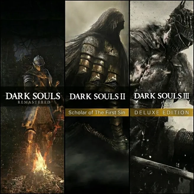 [Steam] Dark Souls Remastered + Dark Souls 2 Scholar of The First Sin + Dark Souls 3 Deluxe • Instant Delivery