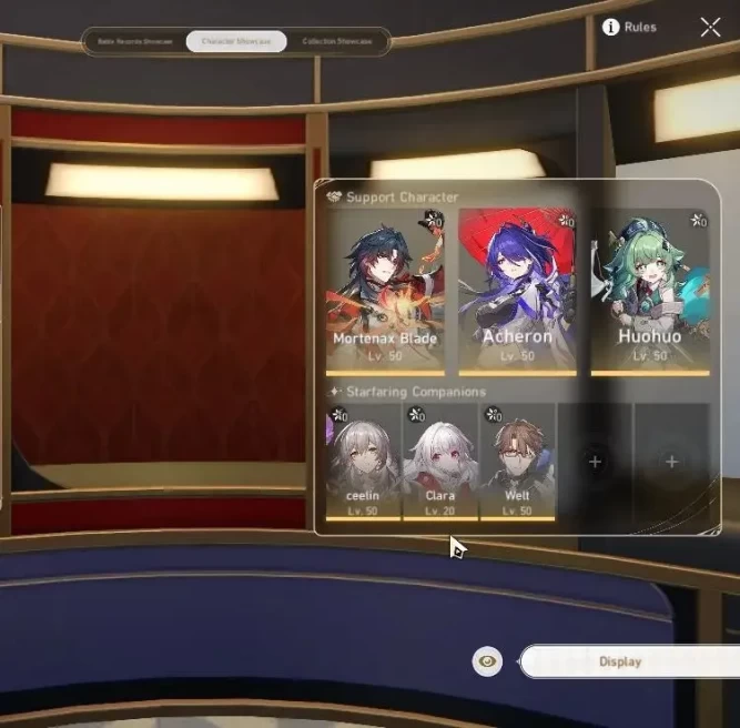 Asia|TL 35|3 Limited|Acheron, Mortenax Blade, Huohuo|Penacony|Female MC|Take Mail|Check SS|HSR7570