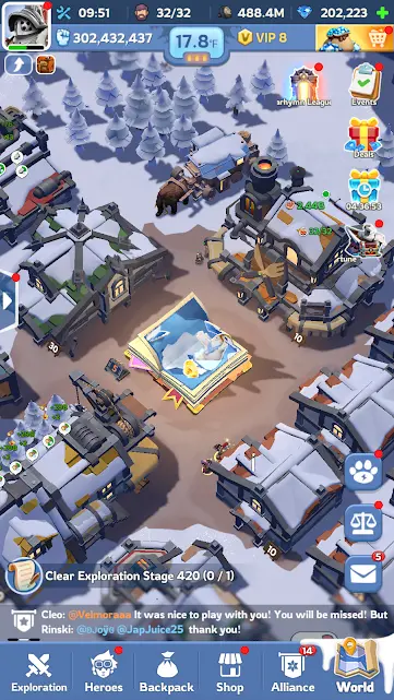 WOS212-State 3248 | VIP 8 | 302M Power(Peak) | T10 Troop |FC 5(Max) | 13M2 Squad |2 City, 2 March, 3 Avatar, 4 Name card Skins | 15 SSR Heroes