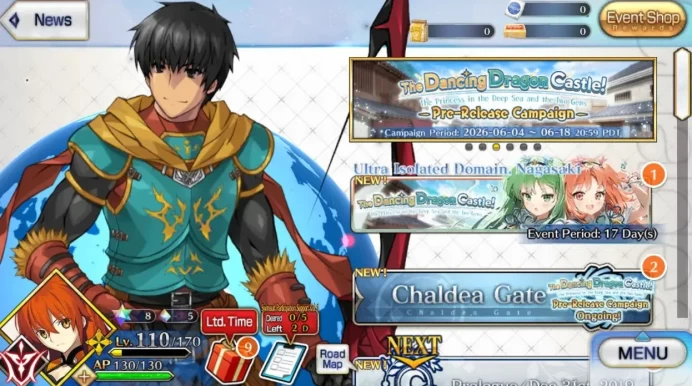 NA Lv 110|13 Limited SSR(Tiamat,Koyanskaya,Jeanne Archer,Merlin,Etc)|Unset Birthday|Log Code|Check SS(FGO727)