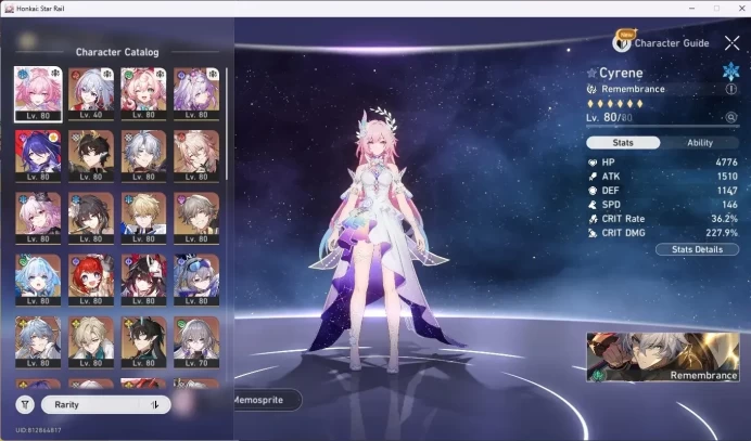 ASIA|TL 70|24 Limited [CastoriceC2,Acheron,Jiaoqiu,Evernight,Sunday,Archer]+Sign,SparkleC1,Etc|Premium Tim|More Check SS HSR548B