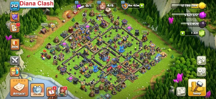 TH18-XP252-5 Max Hero-134 Max Wall-230 League Medals-8 Hero Skins-2326 Warstar-5 Max Epic Equipment-Lifetime Warranty-Immediate Delivery