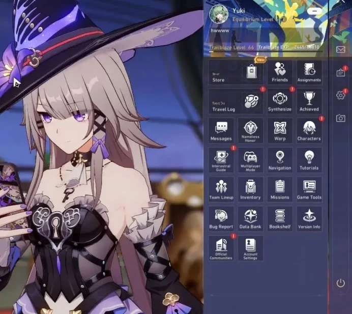 Asia|TL 66|8 Limited|Castorice+Sign,Sunday,The Herta,Tribbie,Yunli,Ruan Mei,Archer|Female MC|Take Mail|Check SS(HSR7578)