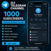 Old Established Telegram Channel (1K Subs) | Full Ownership Transfer