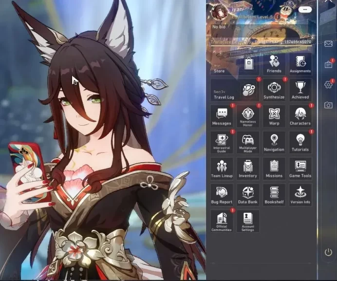 Asia|TL 65|8 Limited|Ruan Mei+Sign,The Herta,Firefly,Fugue,Acheron,Etc|34 SRSP 2,5K SJ|Female MC|Take Mail|Check SS(HSR7580)