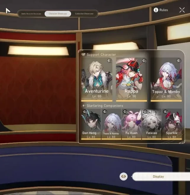 Asia|TL 70|The Herta,Saber PremTeam|26 Limited|(SW 999,Casto,Sparkle,Saber,The Herta,Rappa,Yunli,Etc)+Sign|CheckSS(HSR7582)