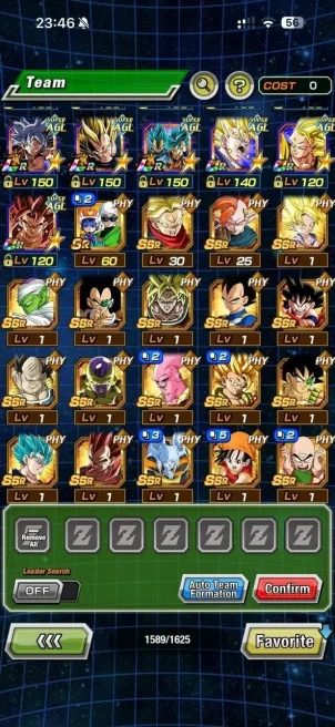 1804 - IOS Android - Global - Level 367 - Stone 14 - Charecter 1589 - Lr 45 - Ur 28