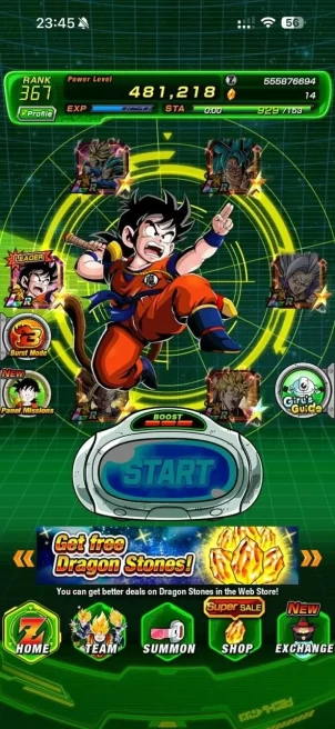 1804 - IOS Android - Global - Level 367 - Stone 14 - Charecter 1589 - Lr 45 - Ur 28