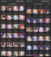 1807 - All Platform - EU - AR70 - 53 Character 31 5'star - 16 Light Cone 5'star - Phainon - Evernight - Cerydra - Acheron - Yao Guang - Anaxa -