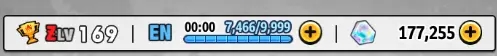 [Android Only]177255 Crystal lvl169 999Slot Remover(BNID)