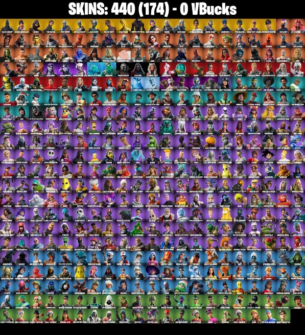 Full Access | PSN 440 skins | OG STW | Black Knight | IKONIK | Travis Scott | Sparkle Specialist | The Reaper | Blue Squire | Renegade Raider